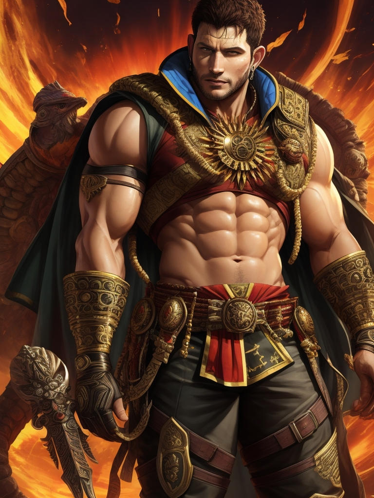 Chris Redfield (Dios Sol Inti) by Shenatox on DeviantArt
