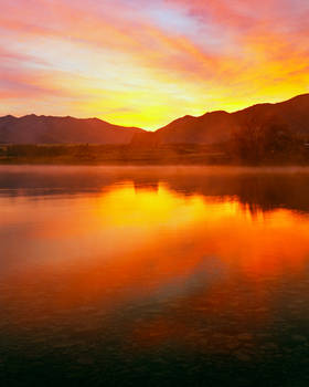 Foggy Dawn - Tekapo II