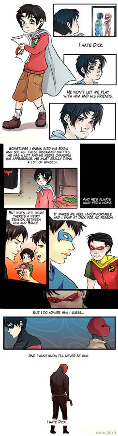 Comic - Nightwing and Red Hood