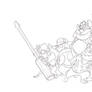 Rescue Rangers Line Art