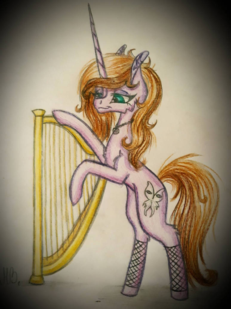 Request-Harp Pony by MeadowBelle Request-Harp Pony by MeadowBelle
