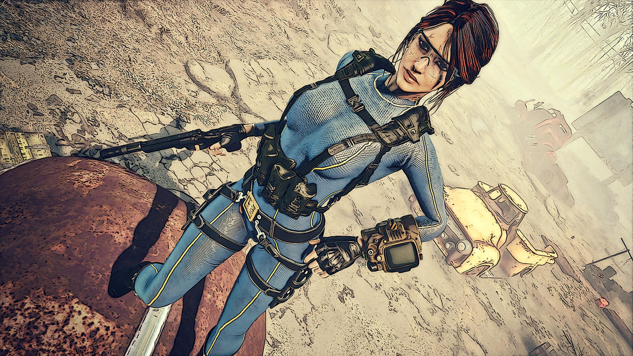 Fallout 4 Nora By LWolf8 On DeviantArt fallout-4-nora-by-lwolf8-on-deviantart
