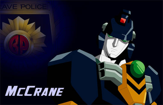 Brave Police Poster - McCrane