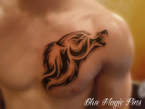 Tribal wolf