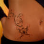 Side belly butterfly