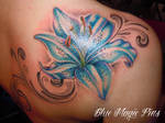 Blue Lily detail