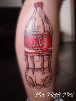 Coca Cola memorial tattoo