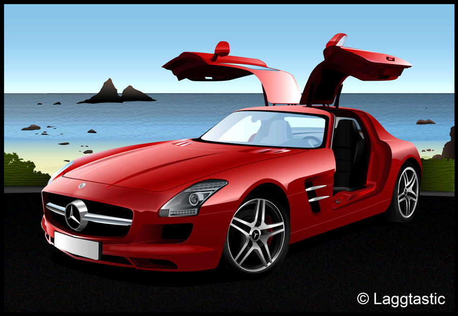 Mercedes SLS Vector FINISHED