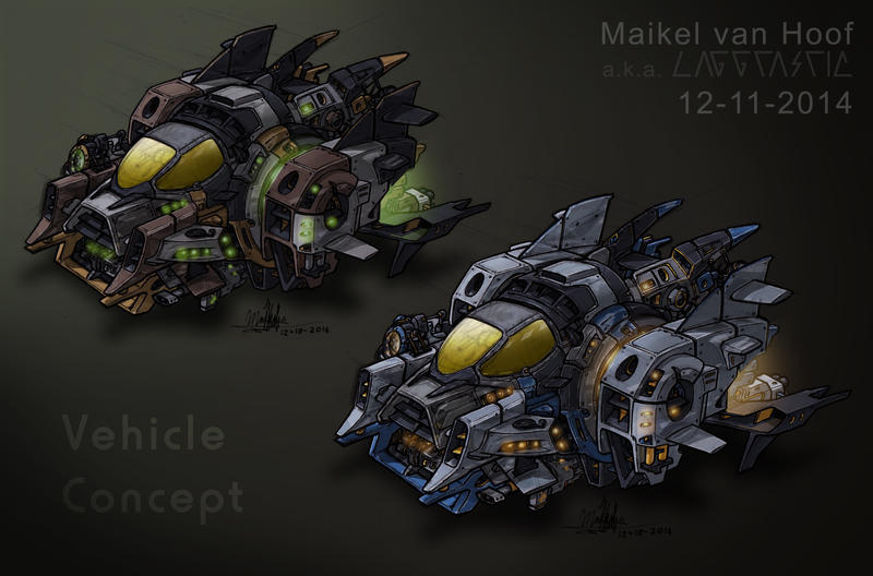 Vehicle concept_Done by Laggtastic on DeviantArt