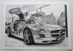 Mercedes SLS AMG by Laggtastic