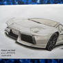 Lamborghini marker drawing