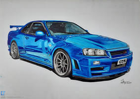 Skyline R34 GTR