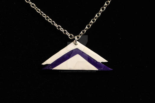 Polymer clay Geometric Necklace [sale]