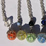 Cracked Marble Necklaces