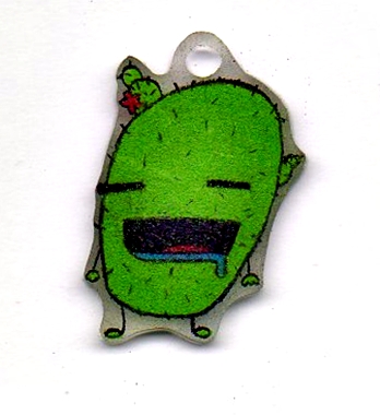 cactus shrinky dink