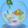Turtles in a fishbowl
