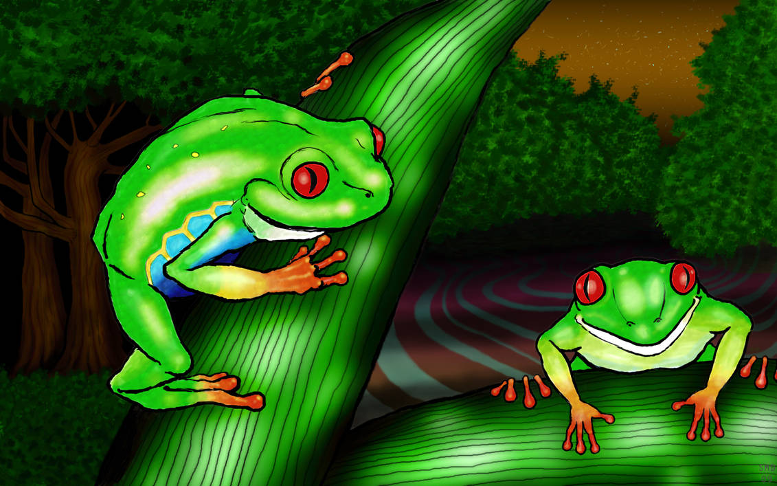 Tree Frog Oc Tree Frogs by smd5479 on DeviantArt