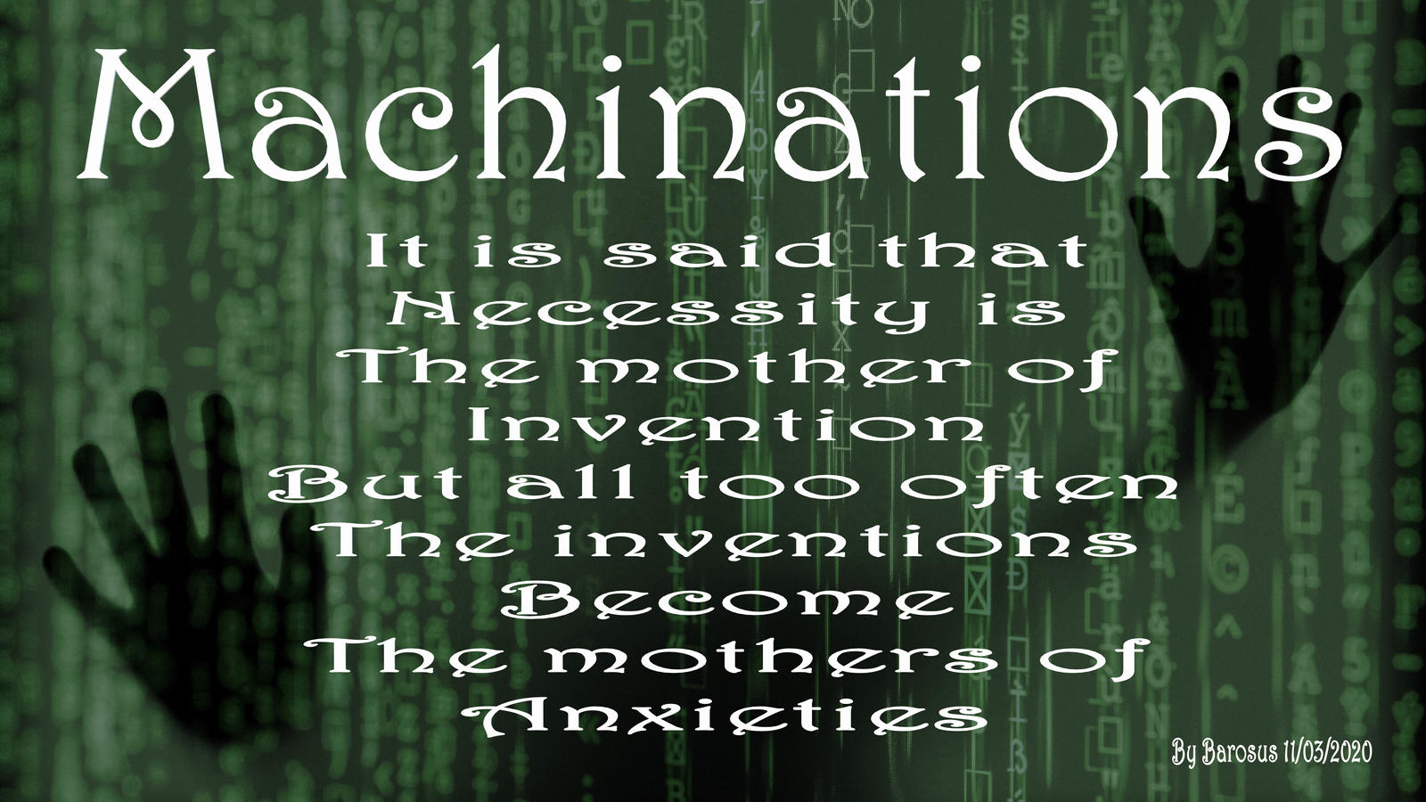 Machinations by Barosus on DeviantArt