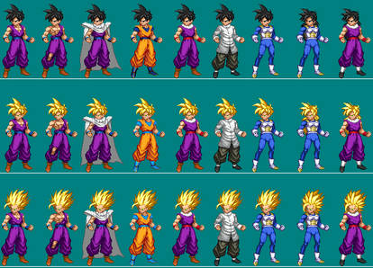 Teen Gohan extreme butoden Alt Costumes