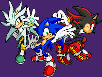 Sonic Advence Style Pixel Art