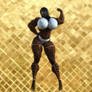 Kaenta Mesha, Gold loving muscle Goddess