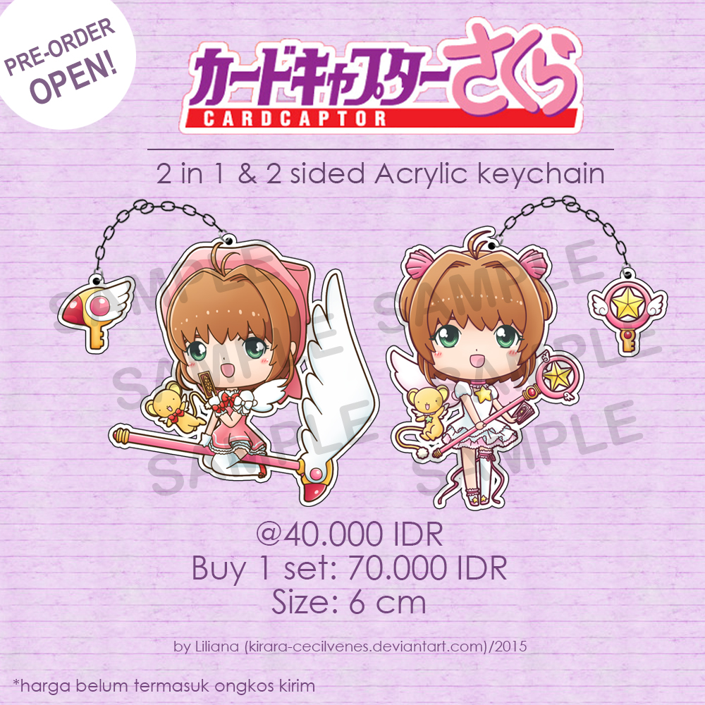 Cardcaptor Sakura Acrylic Keychain