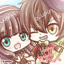 Chibi Lupin and Cardia