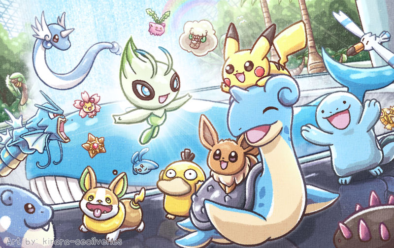 Pokemon Center Singapore Illustration Contest by Kirara-CecilVenes