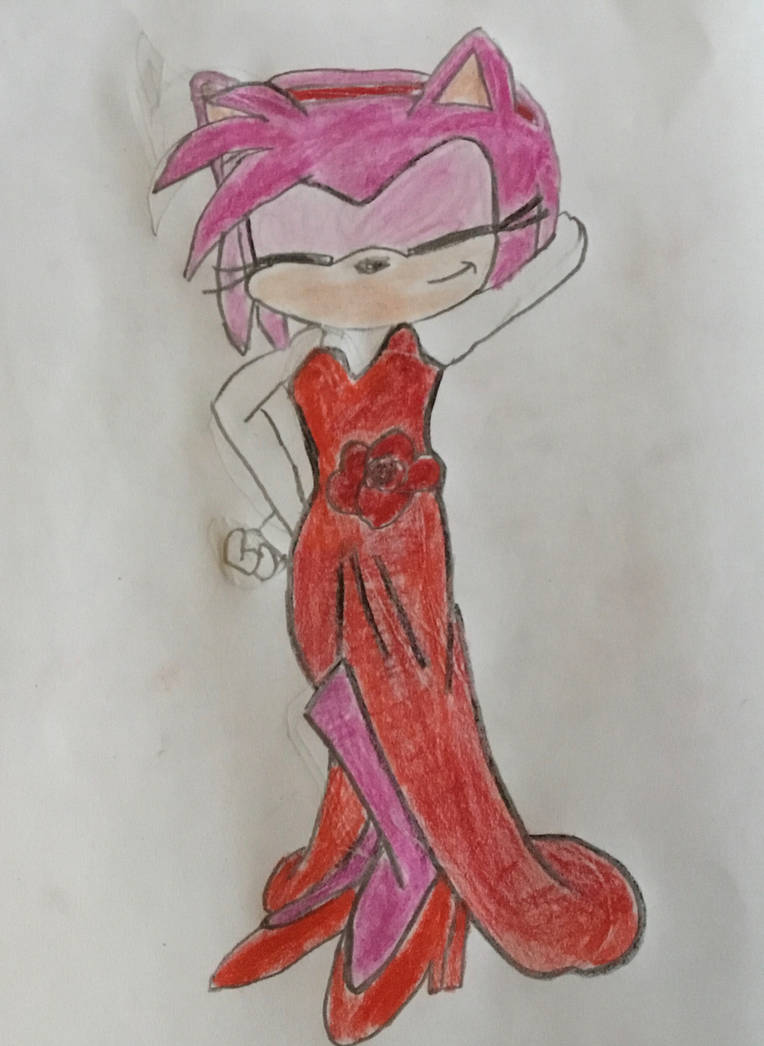 Amy Rose Dress Redraw Sonic X By AndersArt004 On DeviantArt amy-rose-dress-redraw-sonic-x-by-andersart004-on-deviantart