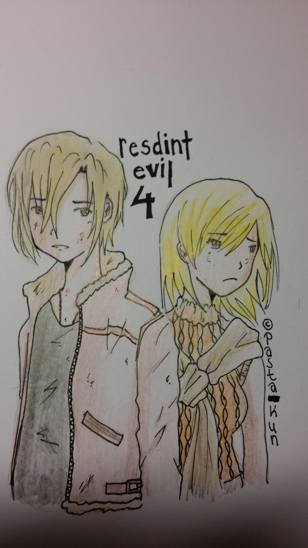 Resident evil 4 anime by Pasta-kun on DeviantArt Resident evil 4 anime by Pasta-kun on DeviantArt