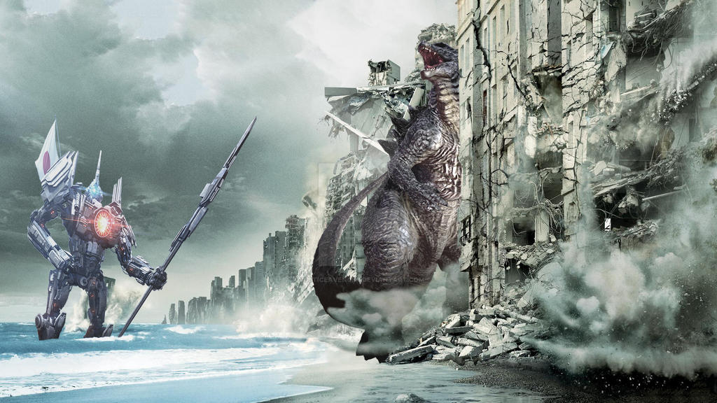 Godzilla Vs Pacific Rim by Justiceavenger on DeviantArt