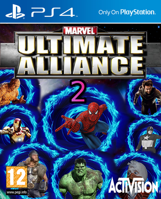 Ultimate Alliance (PS2 Cover) by CGrayzer on DeviantArt