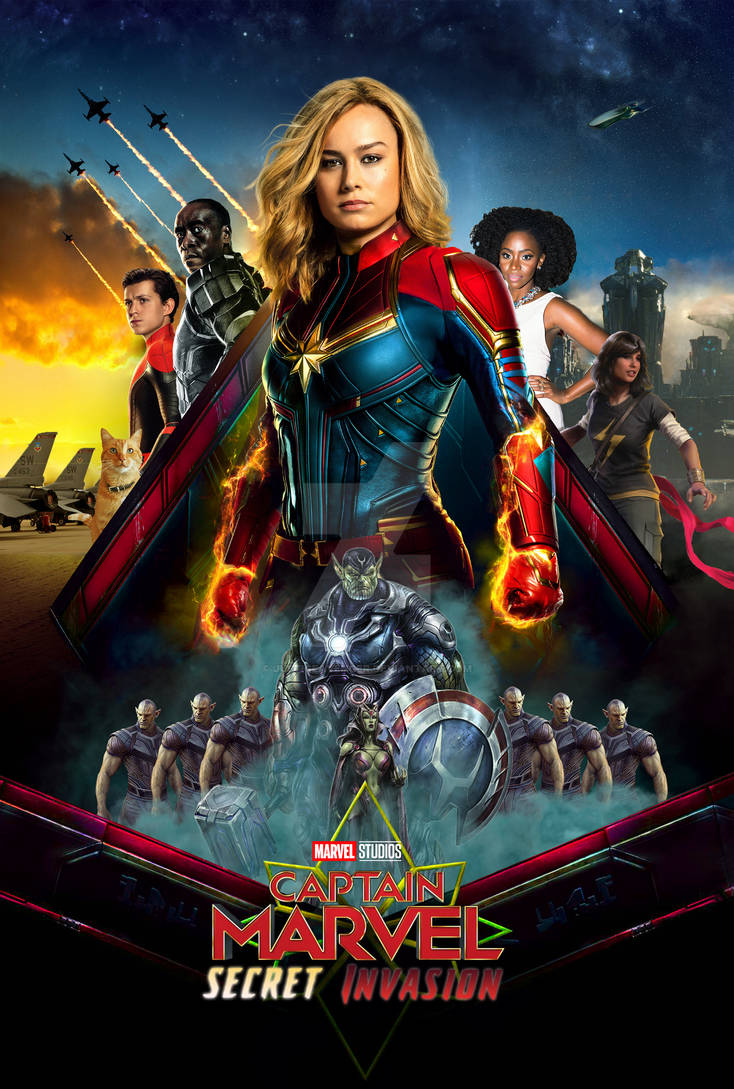 Secret Invasion Marvel Studio Official Poster Canvas - Kaiteez
