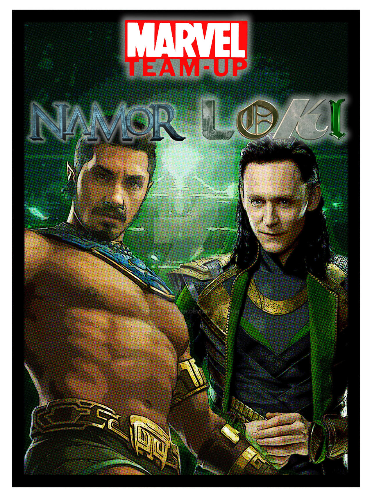 Marvel Team-Up Loki and Namor by Justiceavenger on DeviantArt