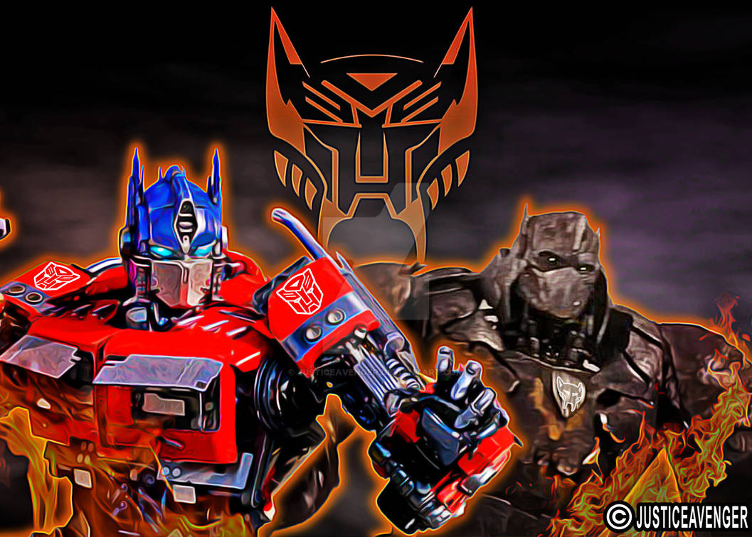 Optimus Prime and Optimus Primal art by Justiceavenger on DeviantArt