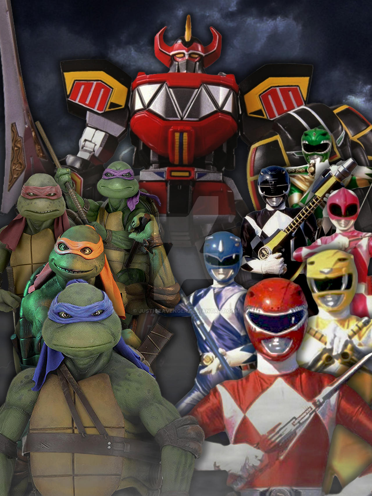 Power Rangers TMNT by Justiceavenger on DeviantArt