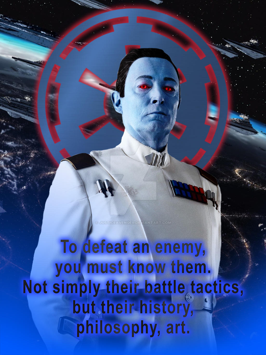 Thrawn Ranking Logo Grand Admiral Thrawn by Justiceavenger on DeviantArt