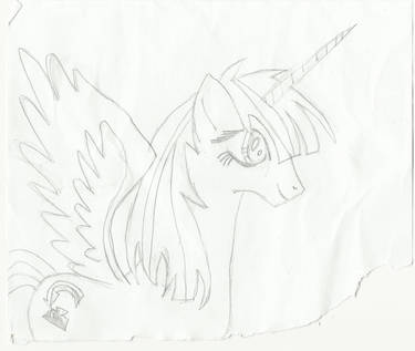 Lauren Faust Alicorn Sketch