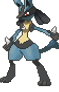 Lucario V1 Sprite