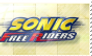 Sonic Free Riders Stamp