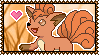 037 Vulpix Stamp by Kevfin