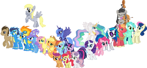 MLP Pony Series Sprites