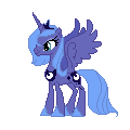 MLP Princess Luna Sprite Ver 1