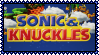 Sonic And Knuckles Stamp