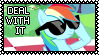 Rainbow Dash Stamp 2