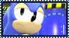 Sonic Meh Face Stamp