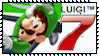 Mario Kart 7 Series Stamps : Luigi