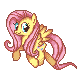 Fluttershy Pixel -New Style-