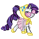 MLP Campfire Rarity Sprite