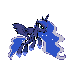 MLP Princess Luna Sprite 2 by Kevfin